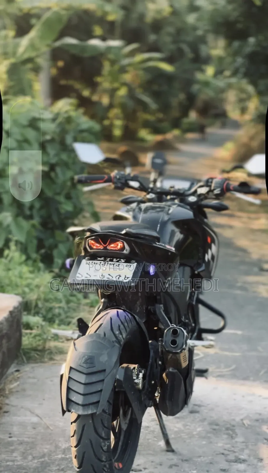 TVS Apache RTR 160 4V 2022 Black