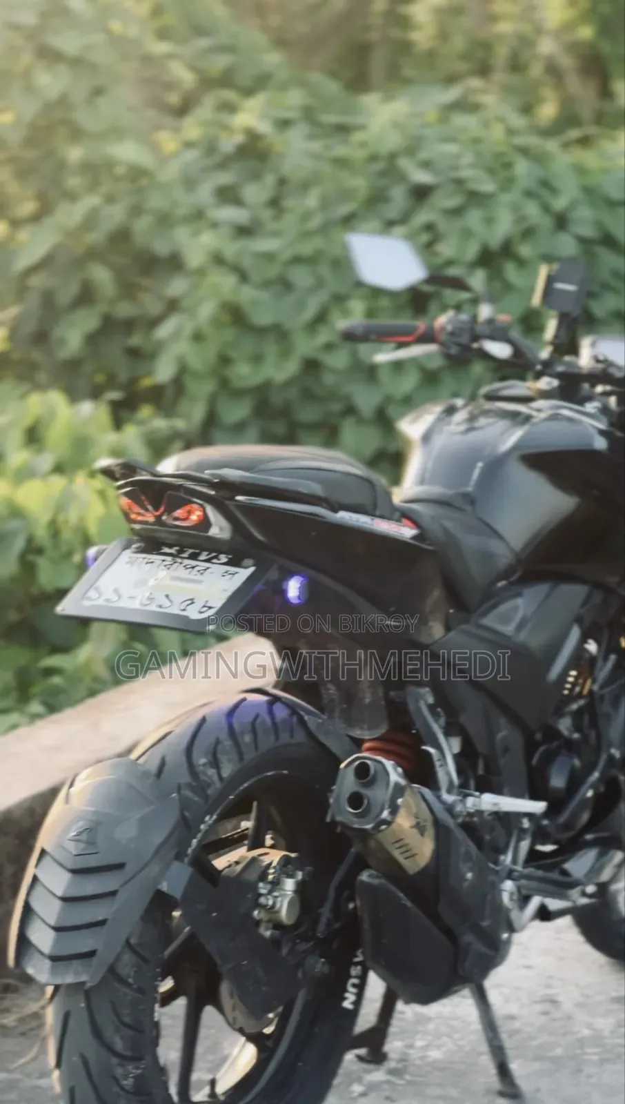 TVS Apache RTR 160 4V 2022 Black