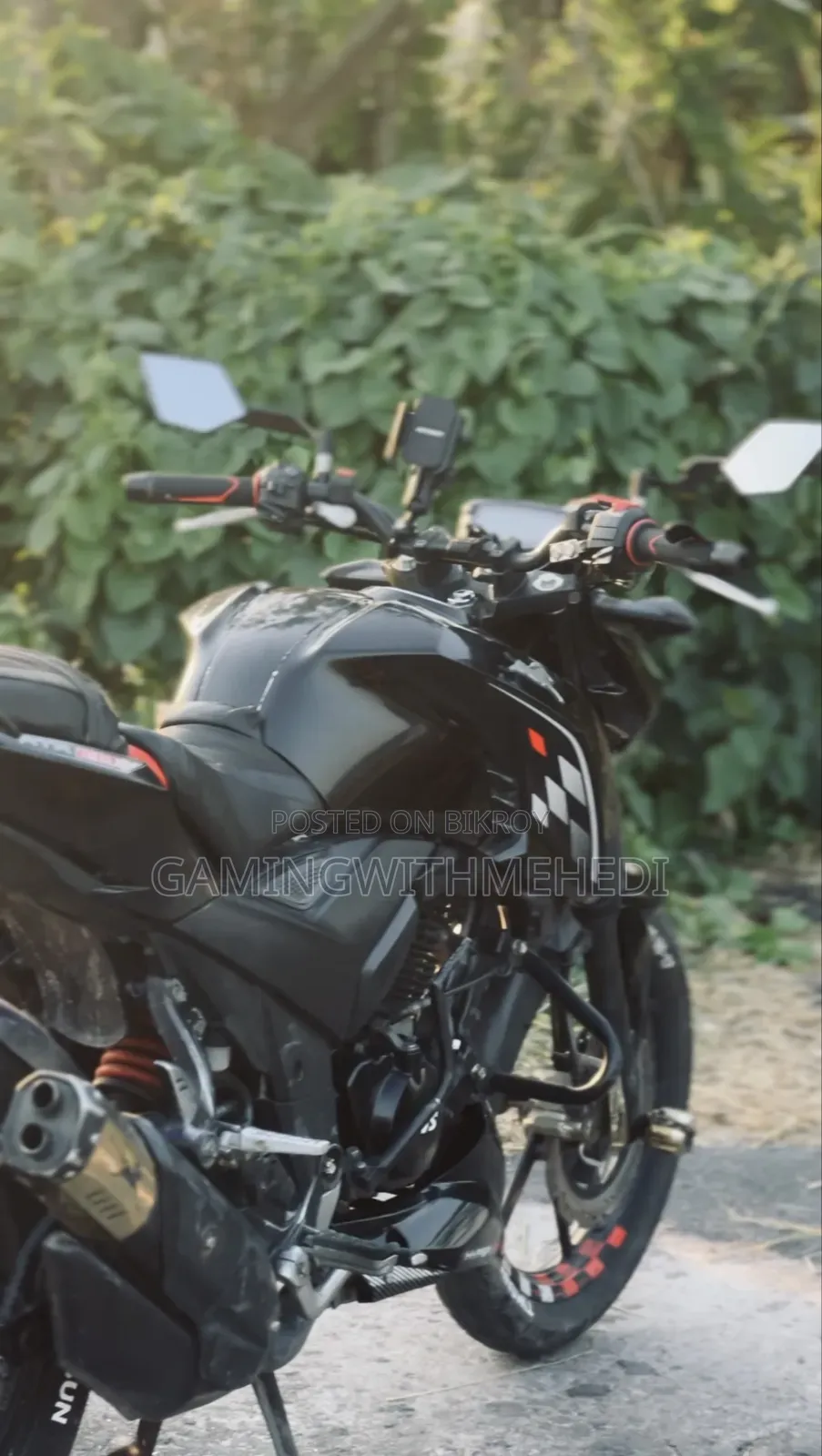 TVS Apache RTR 160 4V 2022 Black