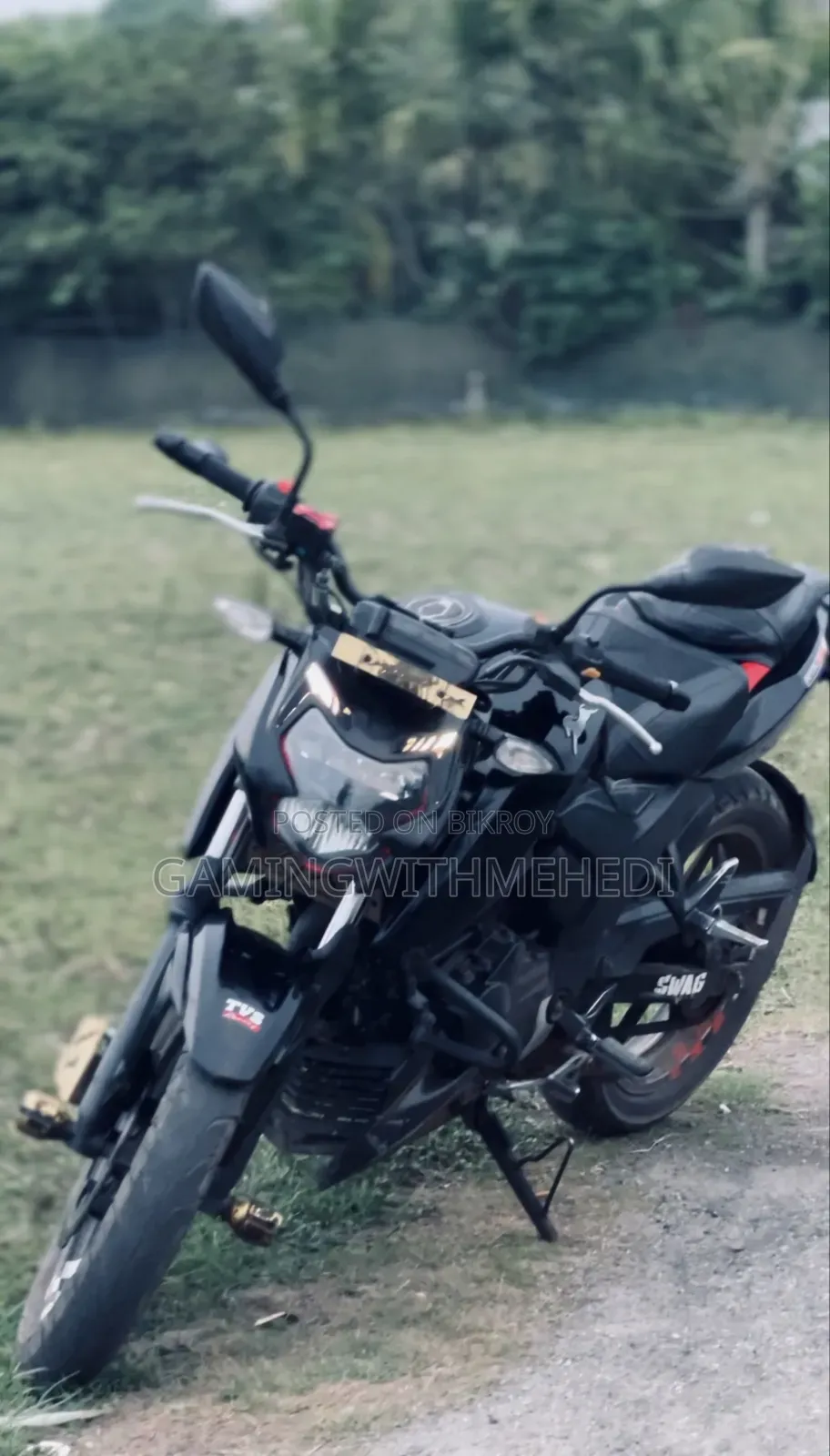 TVS Apache RTR 160 4V 2022 Black
