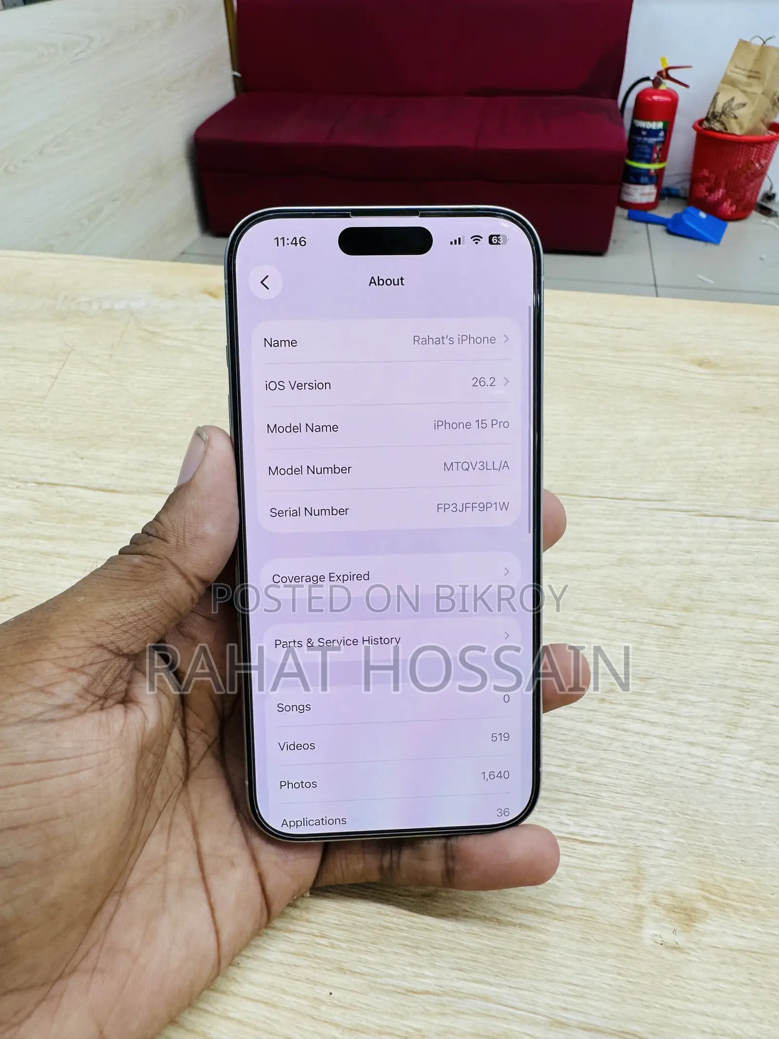 Apple iPhone 15 Pro 256 GB White