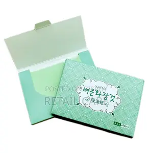 100pcs Face Oil Blotting Paper – Oil Absorbing Sheets for Oily Skin