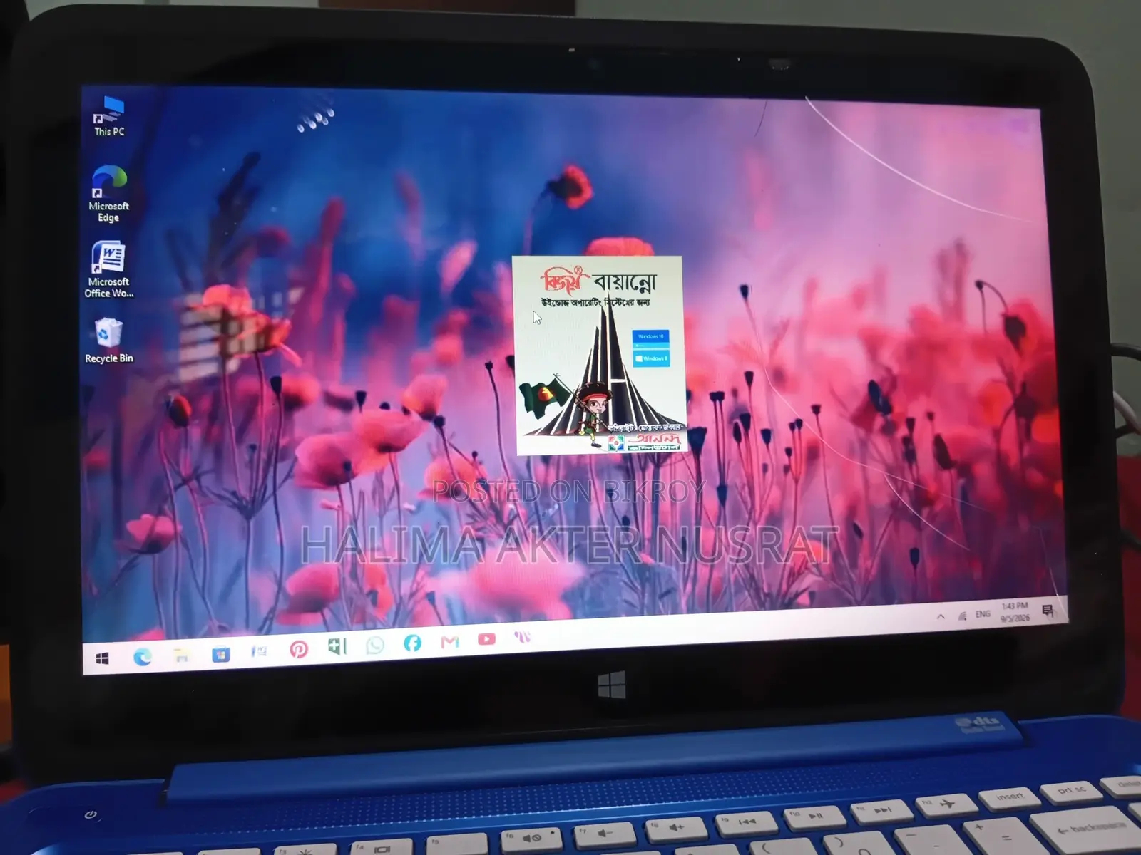 Laptop HP 2GB Intel Celeron eMMC 128GB