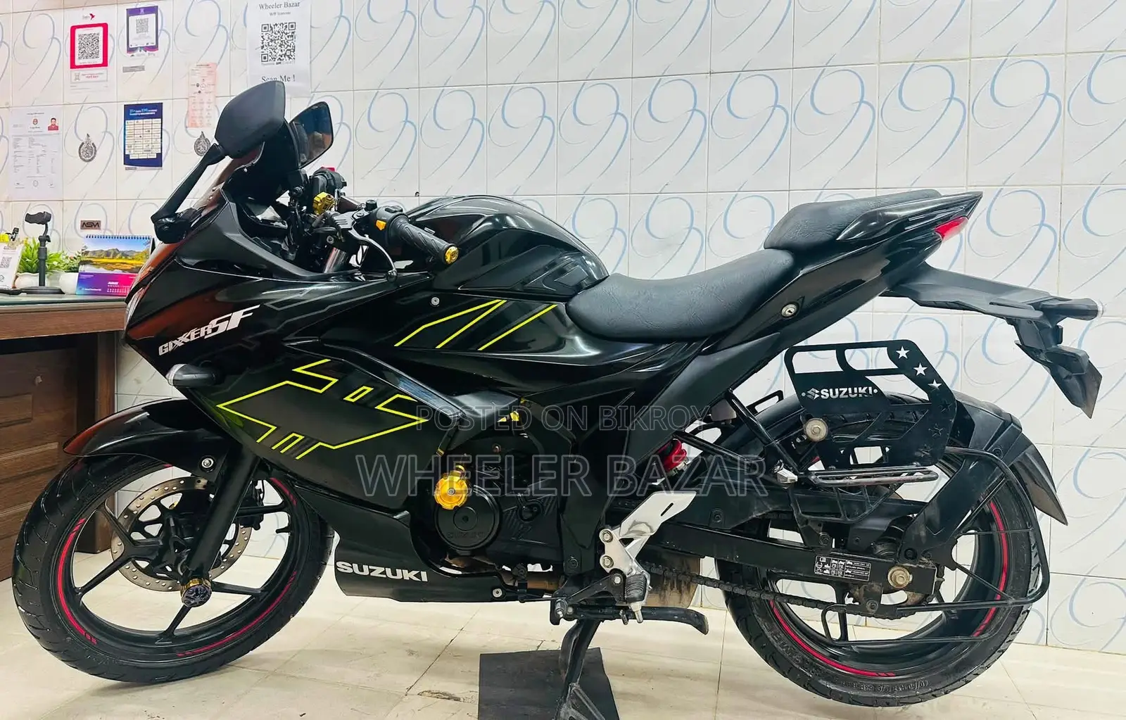 Suzuki Gixxer SF 2024 Black