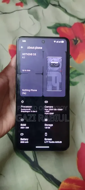 Nothing Phone 3a 128 GB Black