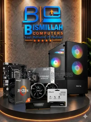New Desktop Computer MSI Model 8GB AMD Ryzen 5 SSD 256GB