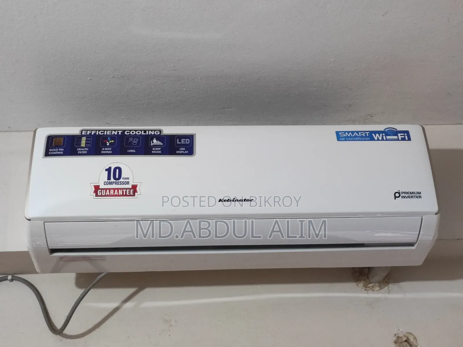 Kelvinator 1.5 Ton Smart Wi-Fi Inverter AC - KSV-18TPINV-SW | Warranty