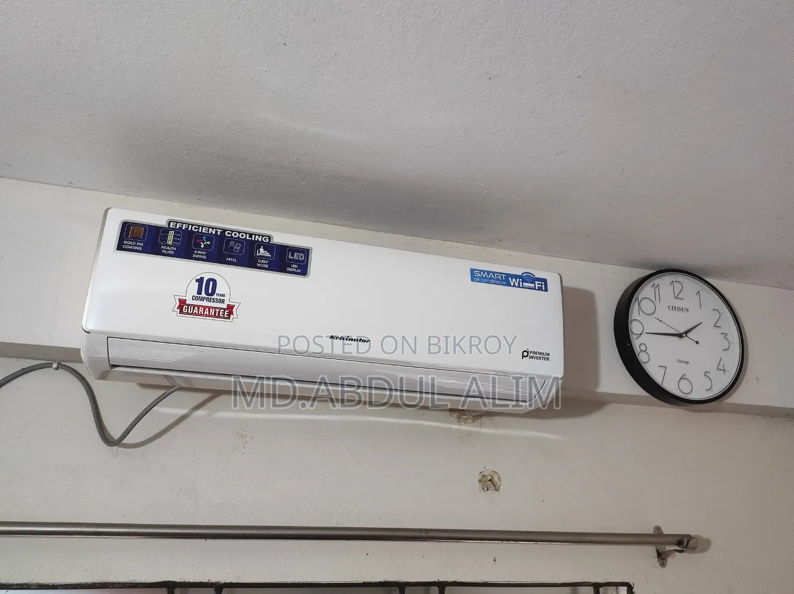 Kelvinator 1.5 Ton Smart Wi-Fi Inverter AC - KSV-18TPINV-SW | Warranty