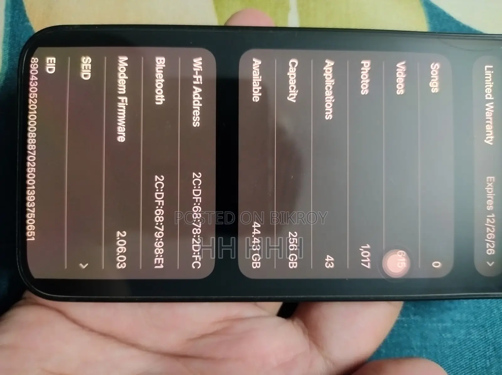 Apple iPhone 16e 256 GB Black