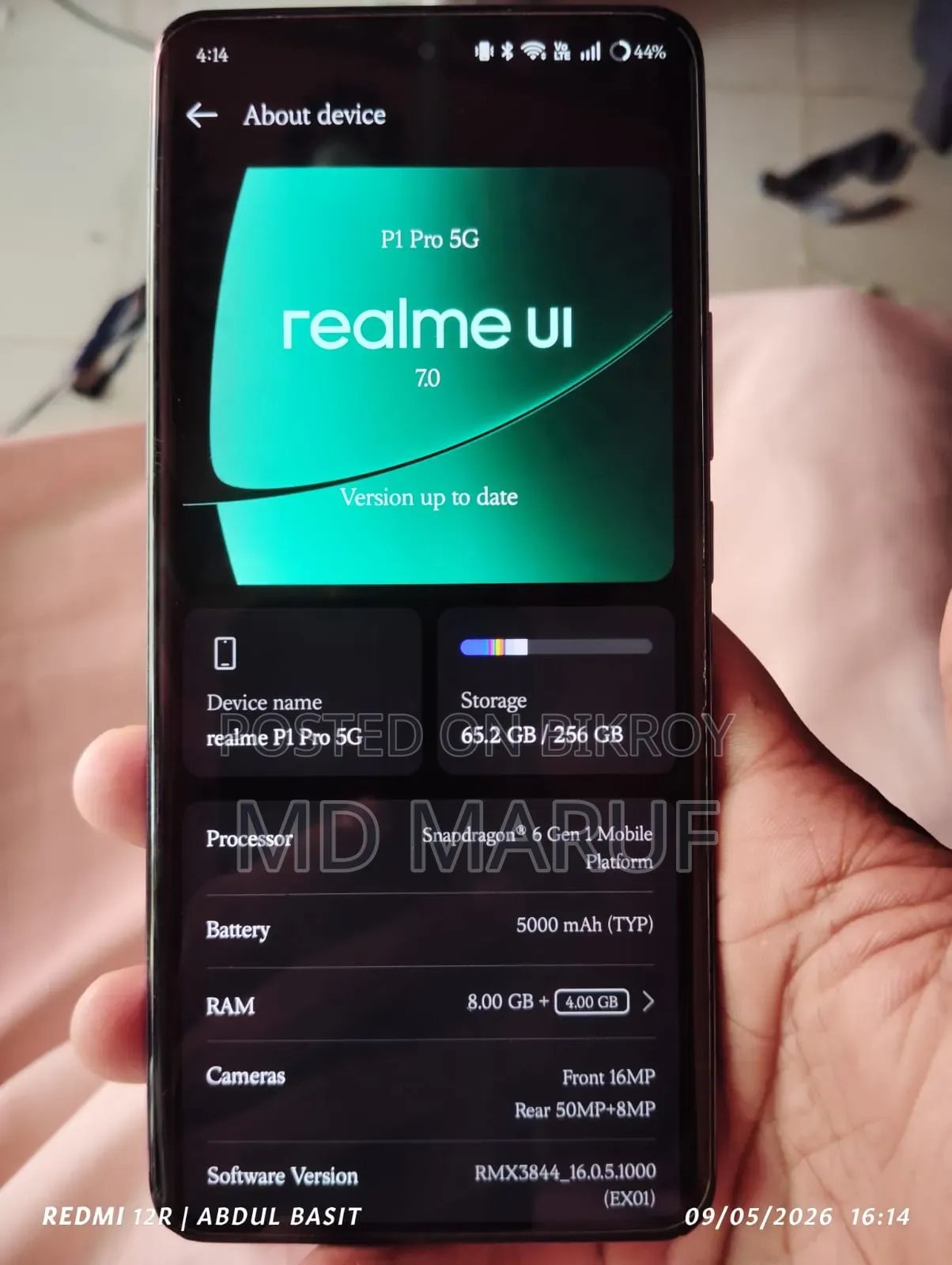 Realme P1 Pro 256 GB Silver