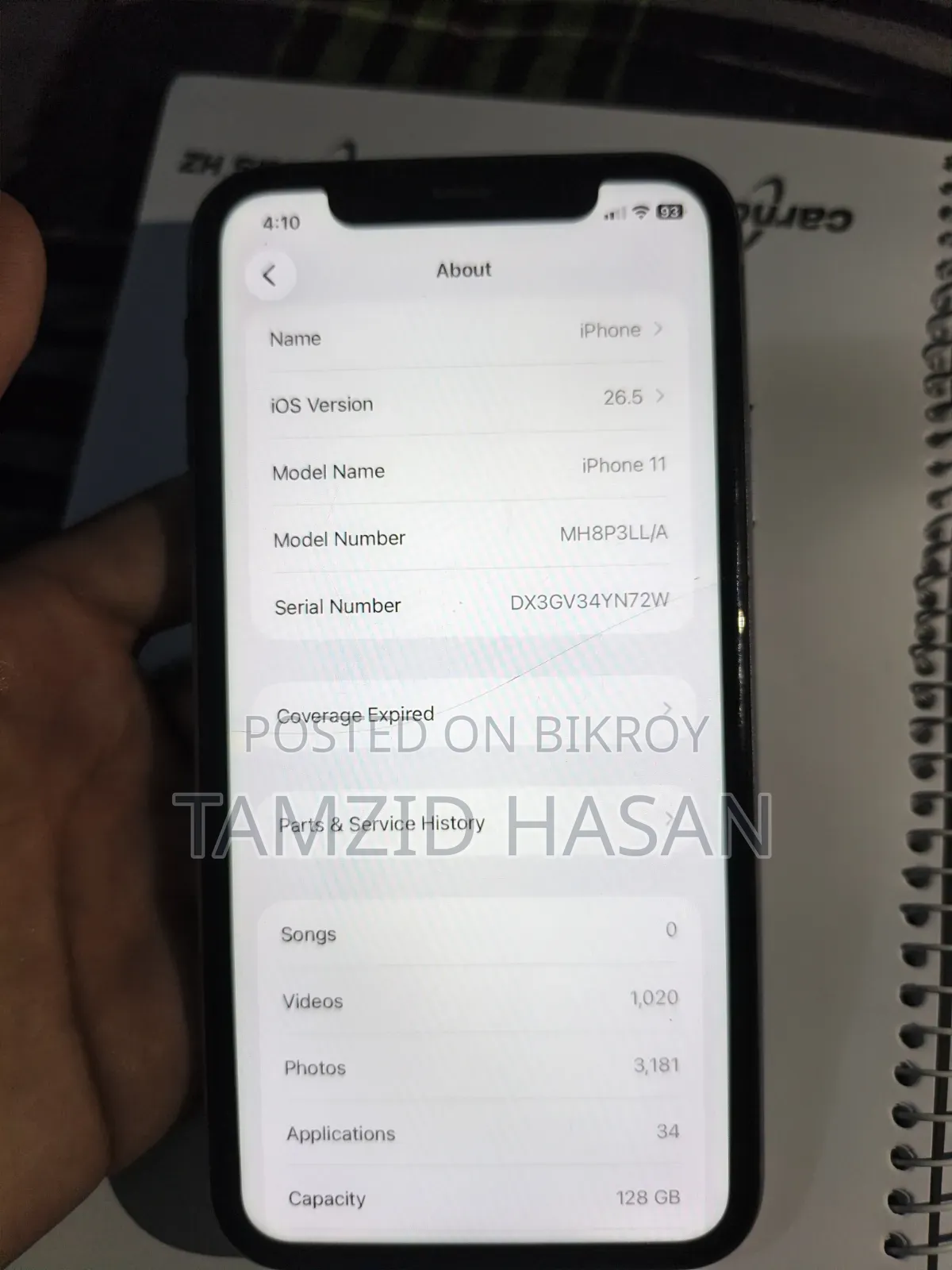 Apple iPhone 11 128 GB Purple