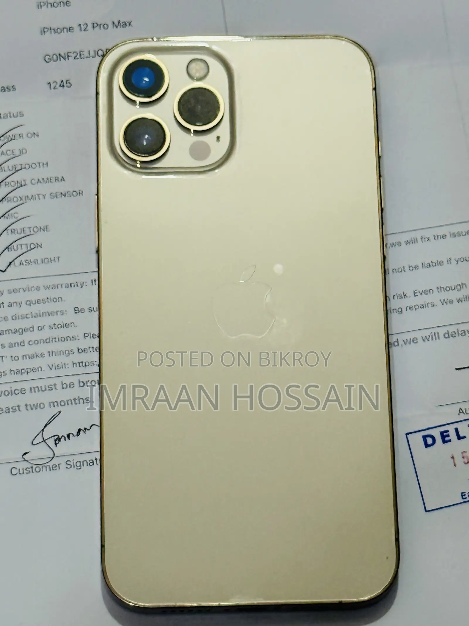Apple iPhone 12 Pro Max 256 GB Gold
