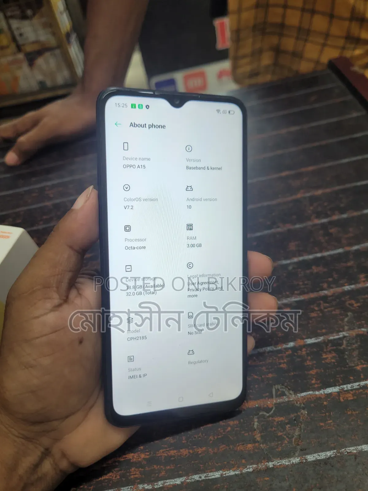 Oppo A15 32 GB Black