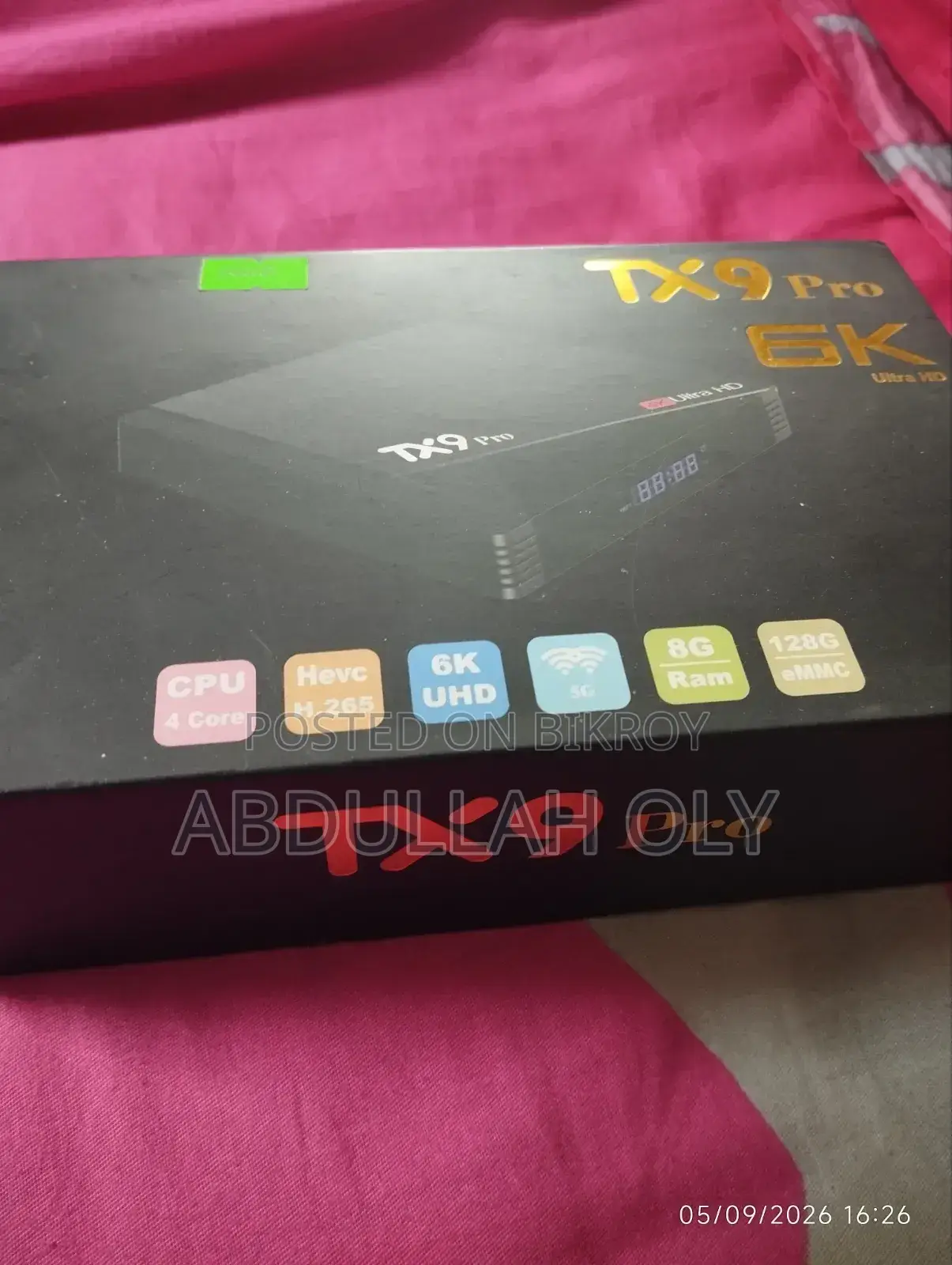 TX9 Pro Ultra Hd (Android TV Box)