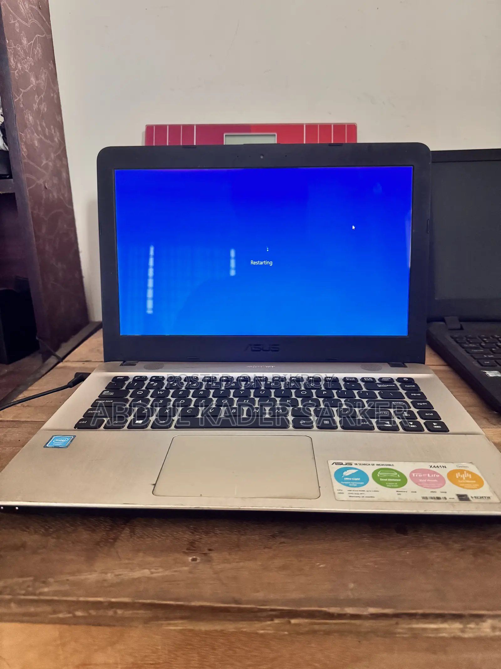 Laptop ASUS X44H 4GB Intel Celeron HDD 500GB