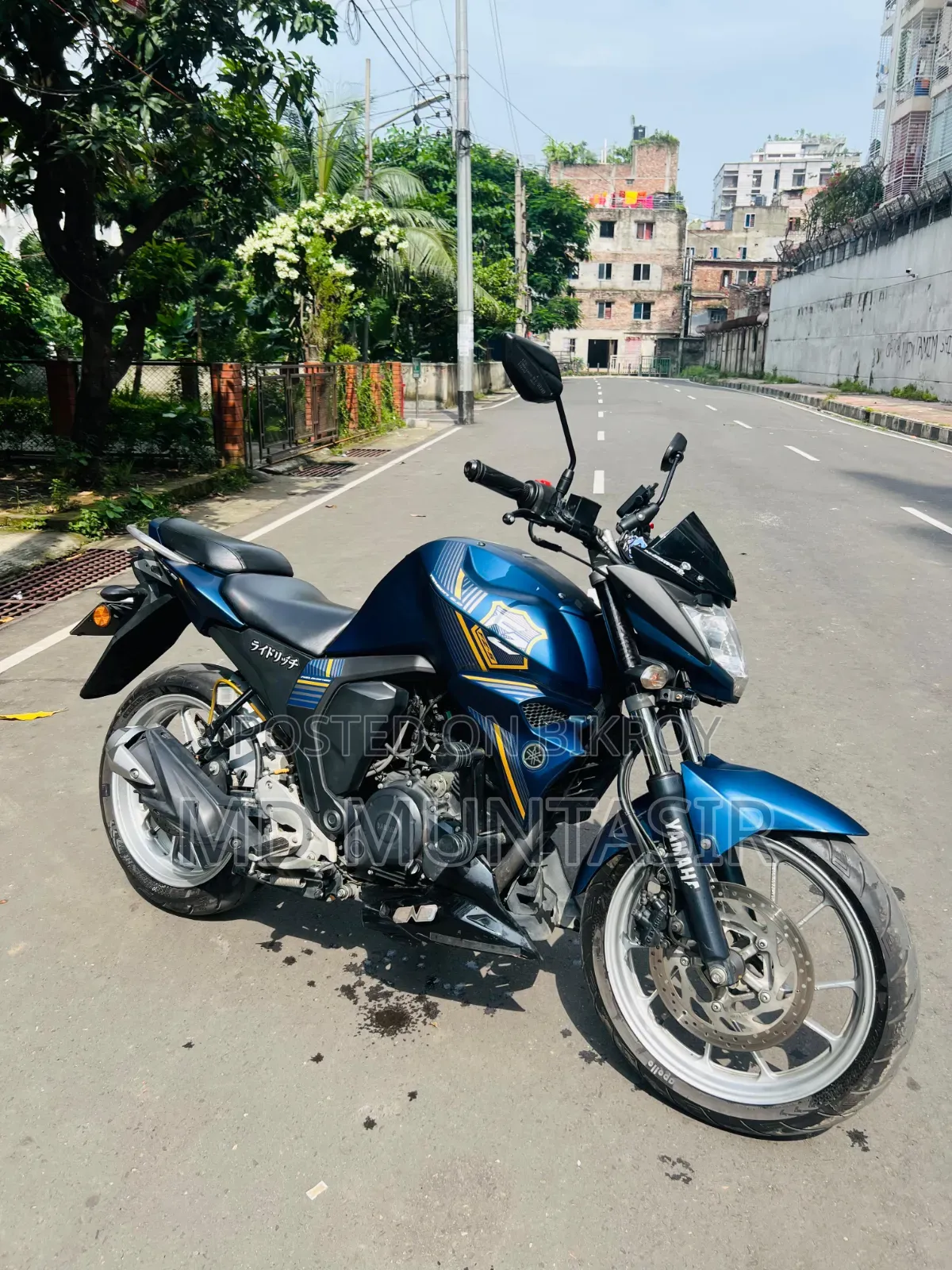 Yamaha FZS V2 2023 Blue