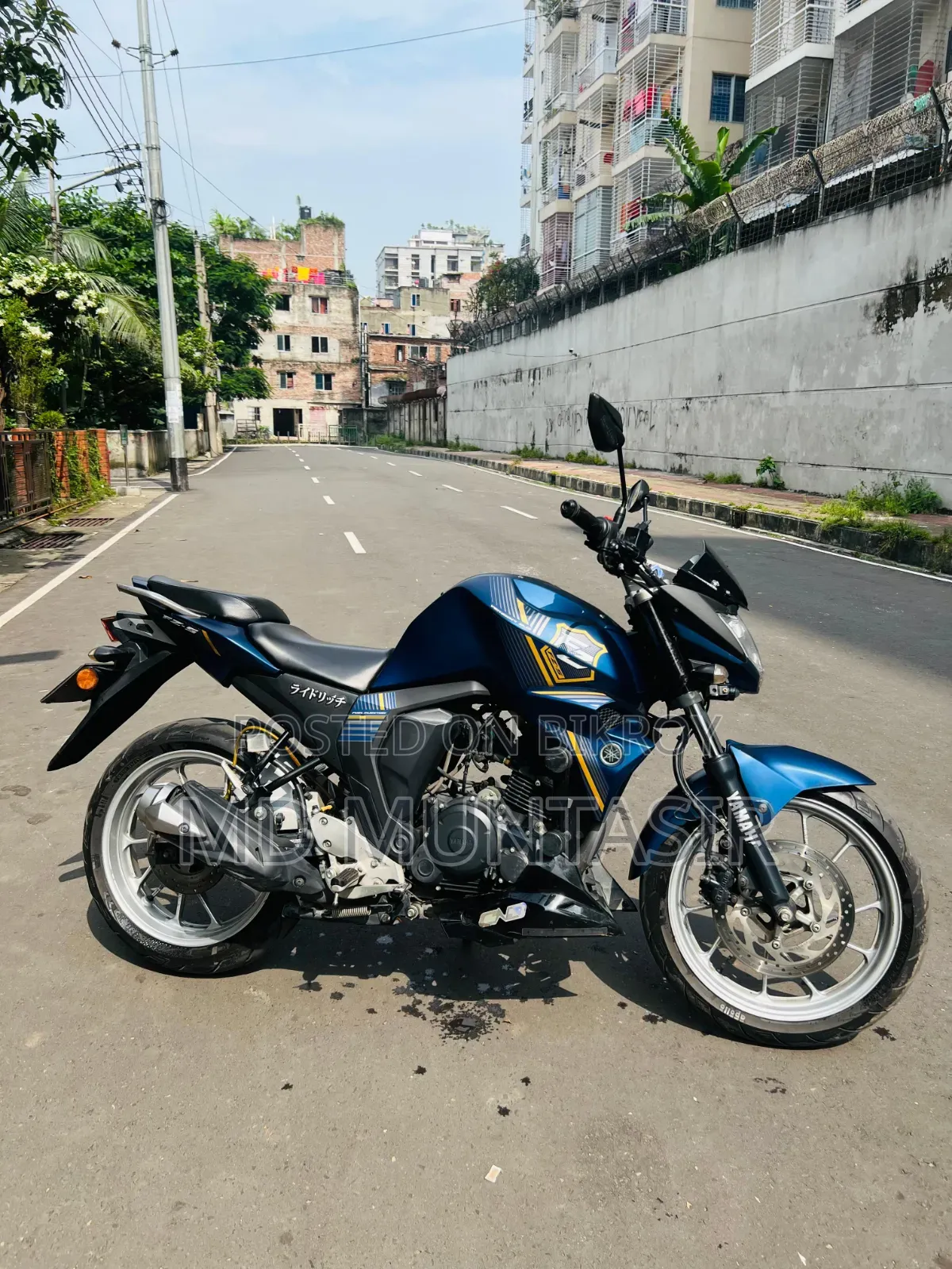 Yamaha FZS V2 2023 Blue
