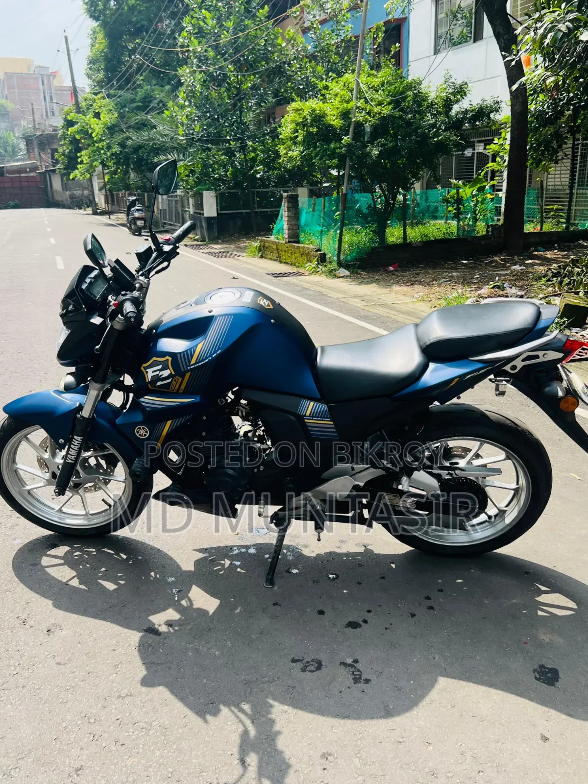 Yamaha FZS V2 2023 Blue