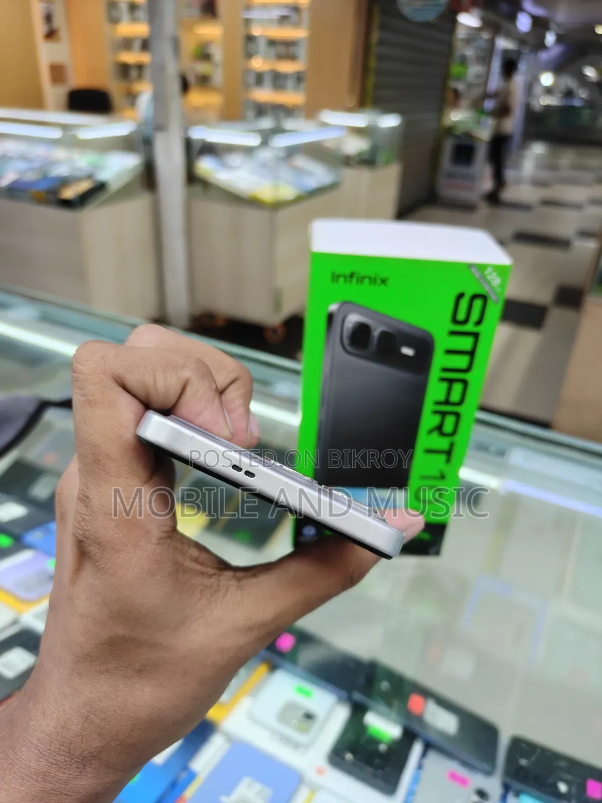 Infinix Smart 10 Plus 128 GB Silver