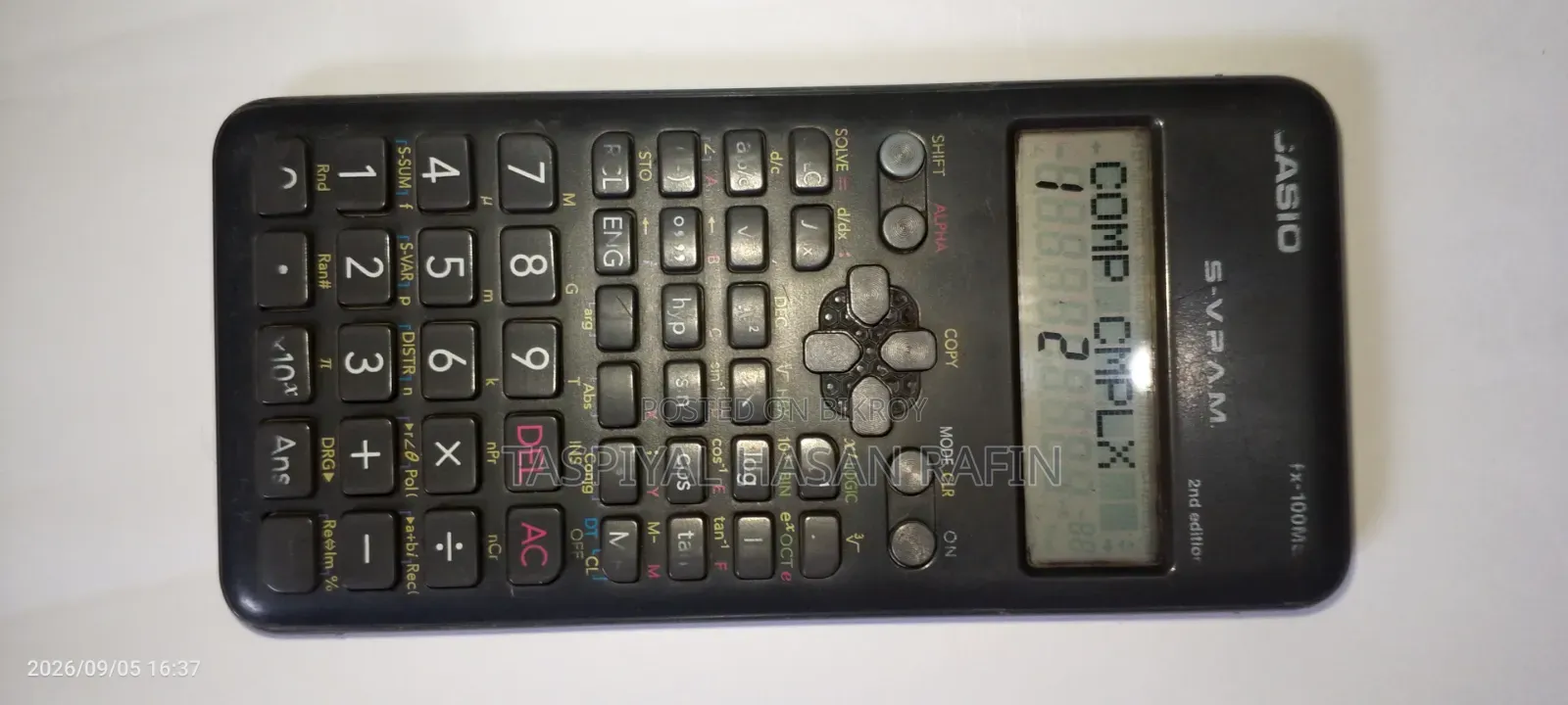 Casio Fx-100ms 2nd Edition Scientific Calculator