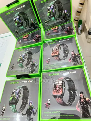 Oraimo Watch 6 HAYATO/Moco X Free Fire 2.01" HD Screen Smart Watch