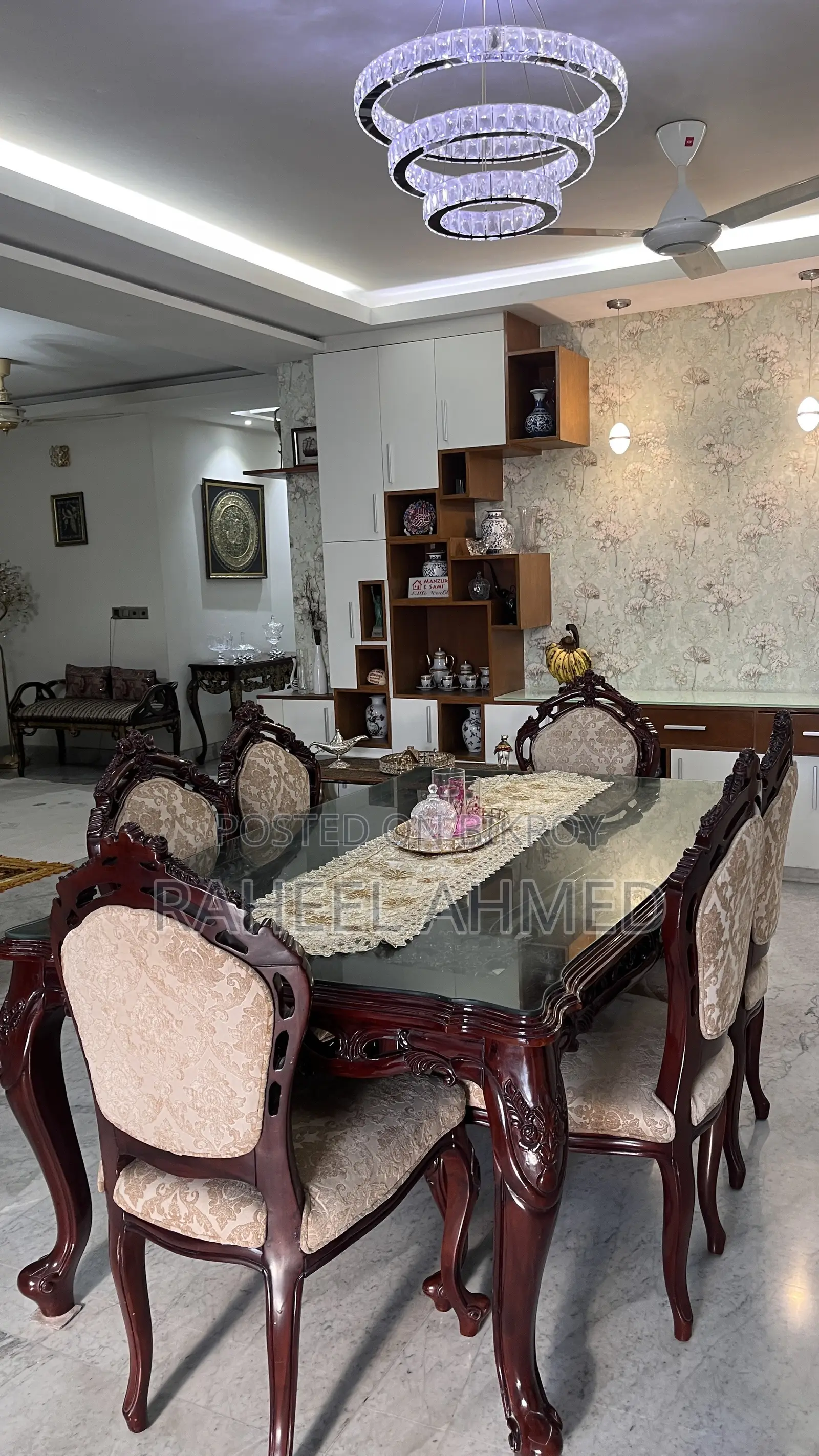 Dining Table With 6 Chair