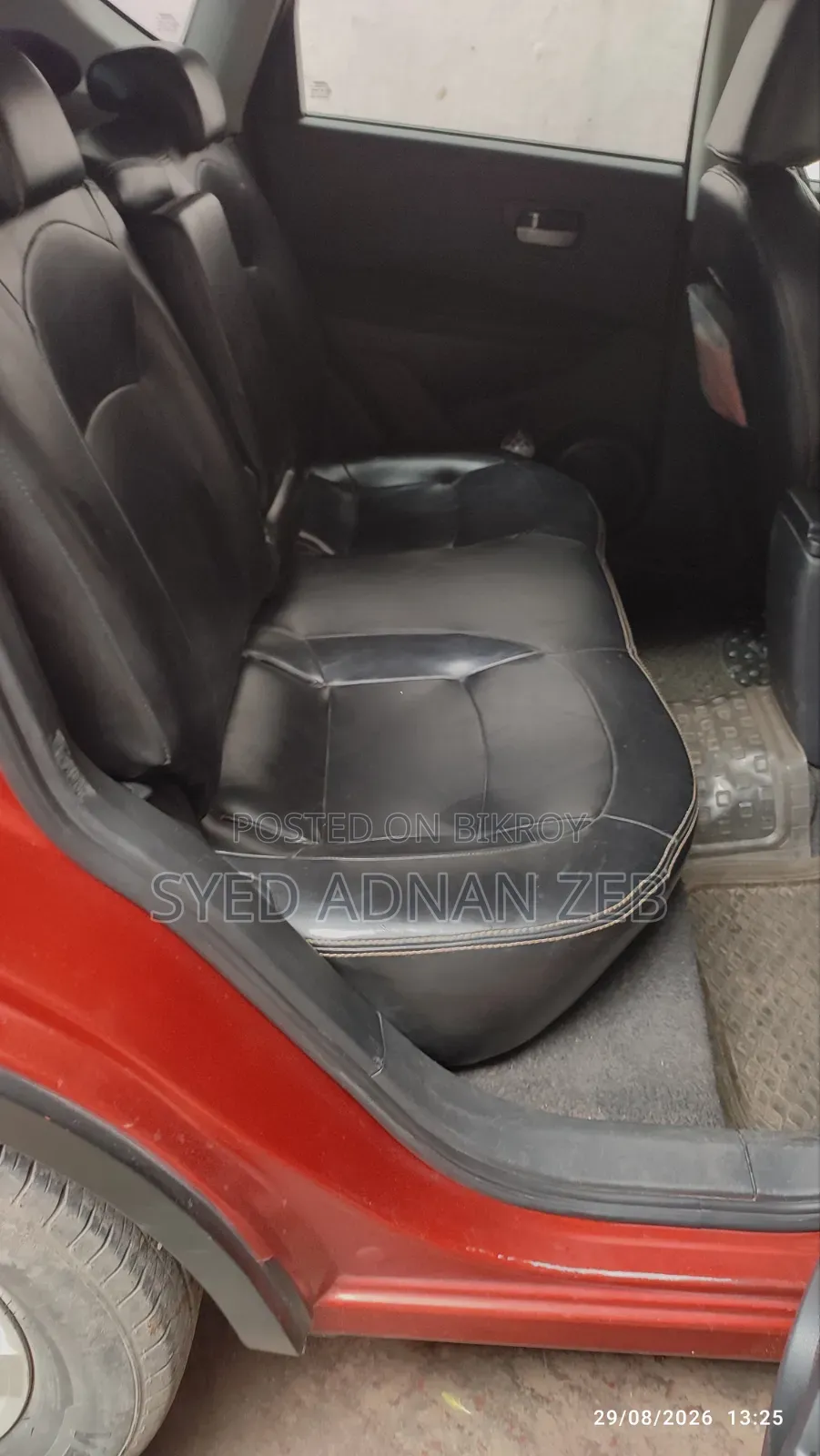 Nissan Dualis 2008 Maroon