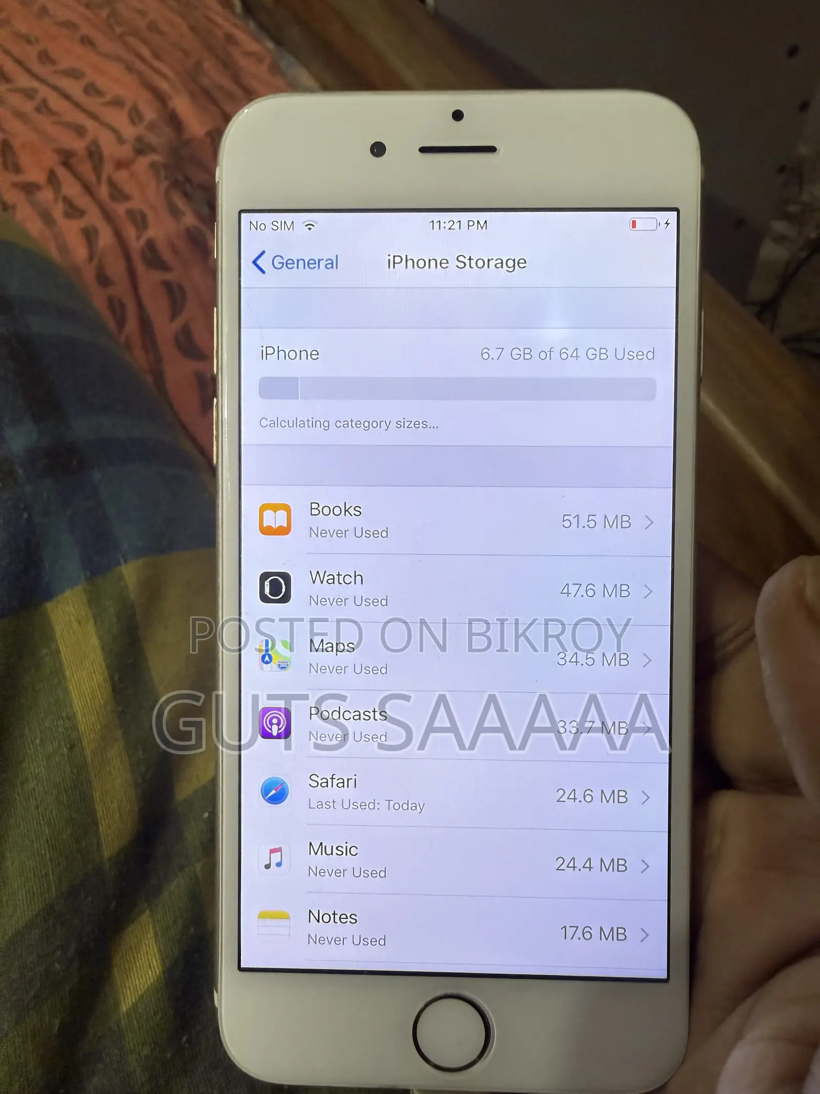 Apple iPhone 6 64 GB Gold