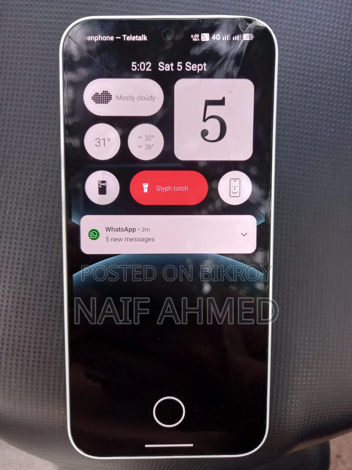 Nothing Phone 2a 256 GB White