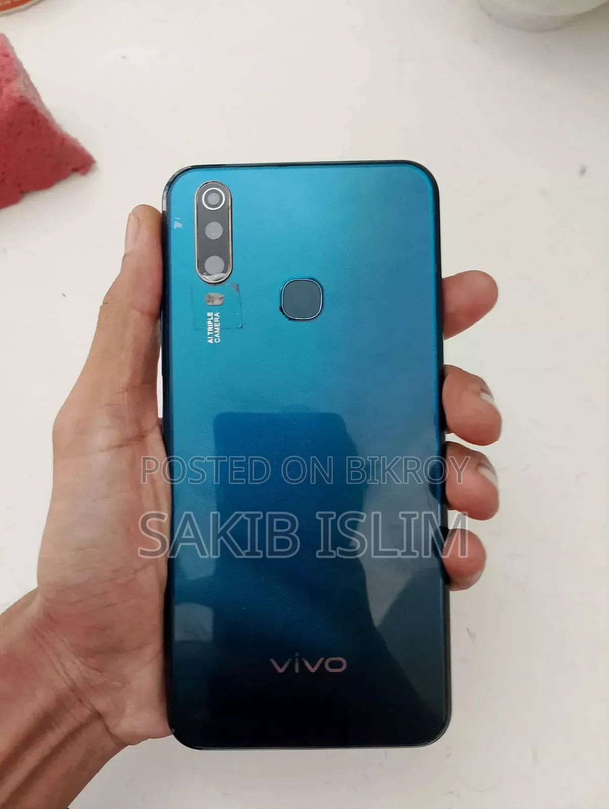 Vivo Y17 256 GB Blue