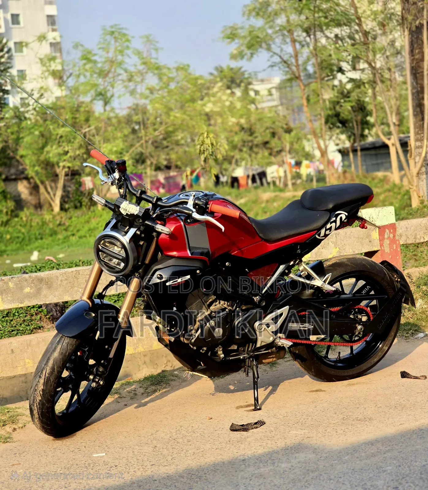Honda CB 2019 Red