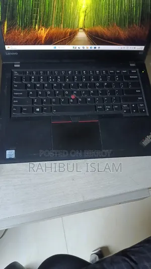 ল্যাপটপ লেনোভো থিংকপ্যাড টি৪৭০ ১৬জিবি ইন্টেল কোর আই৫ এসএসডি ২৫৬জিবি