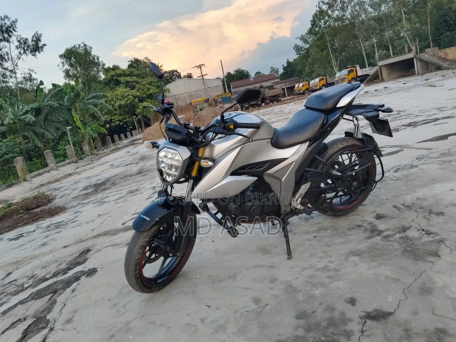 Suzuki Gixxer 2020 Silver