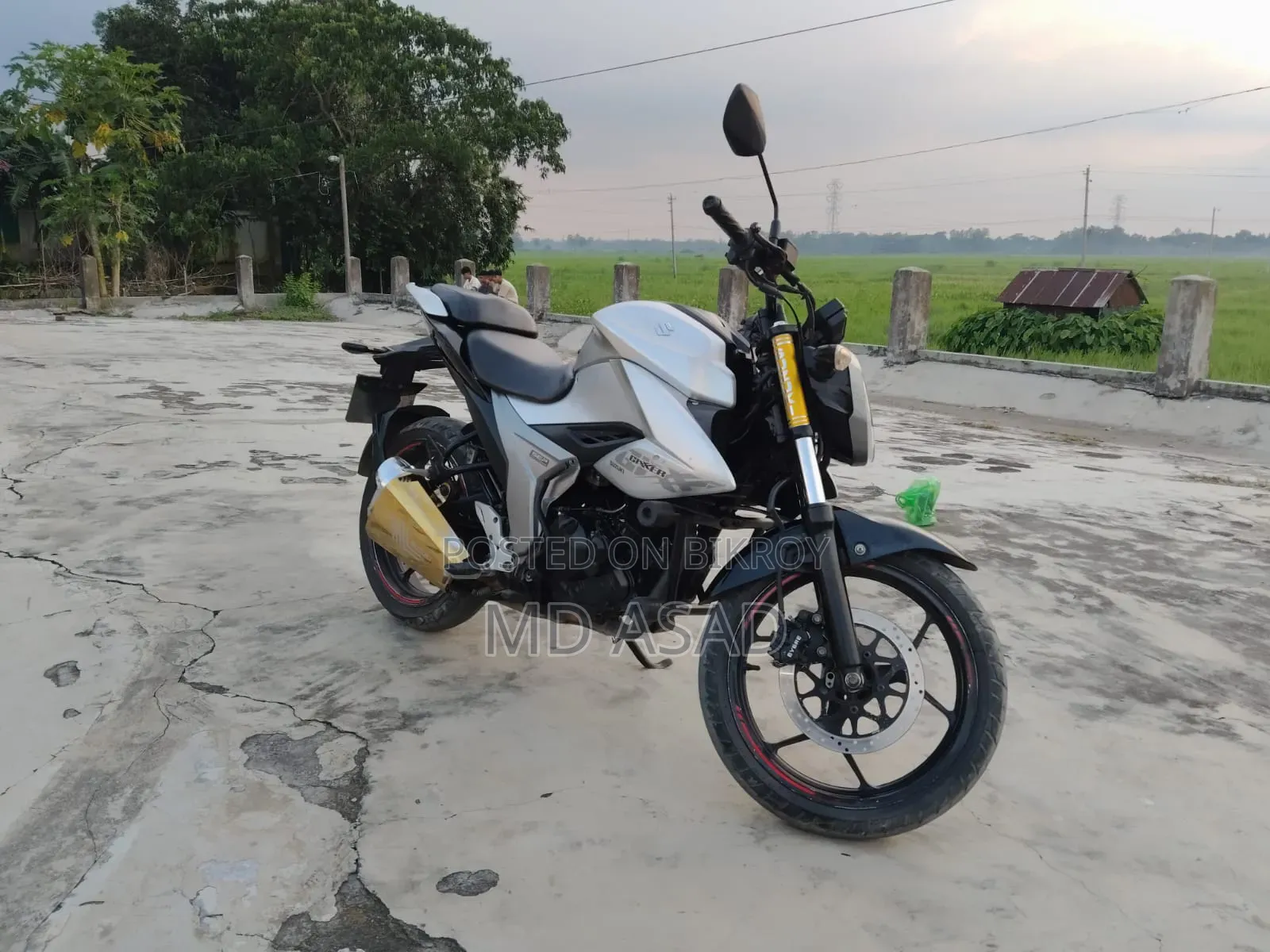 Suzuki Gixxer 2020 Silver