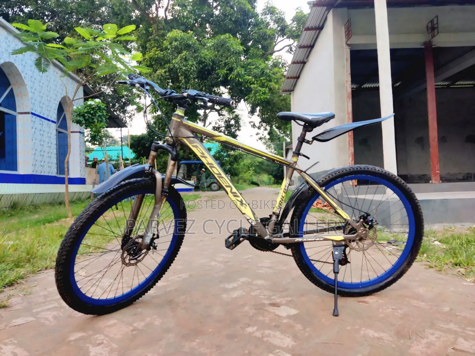 Phoenix 26-inch Gear Cycle – Aluminium Body, Rear Gear Working