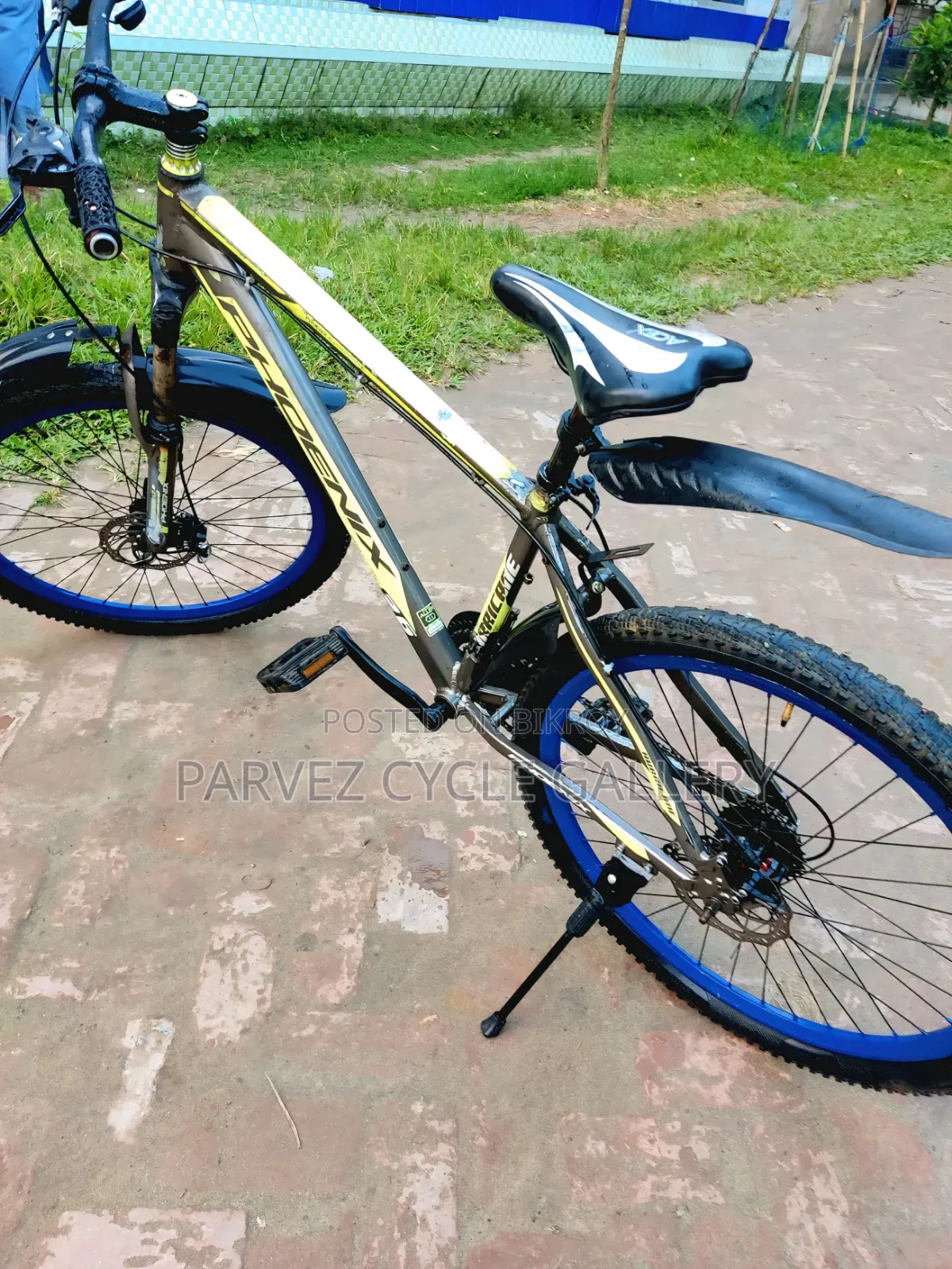 Phoenix 26-inch Gear Cycle – Aluminium Body, Rear Gear Working