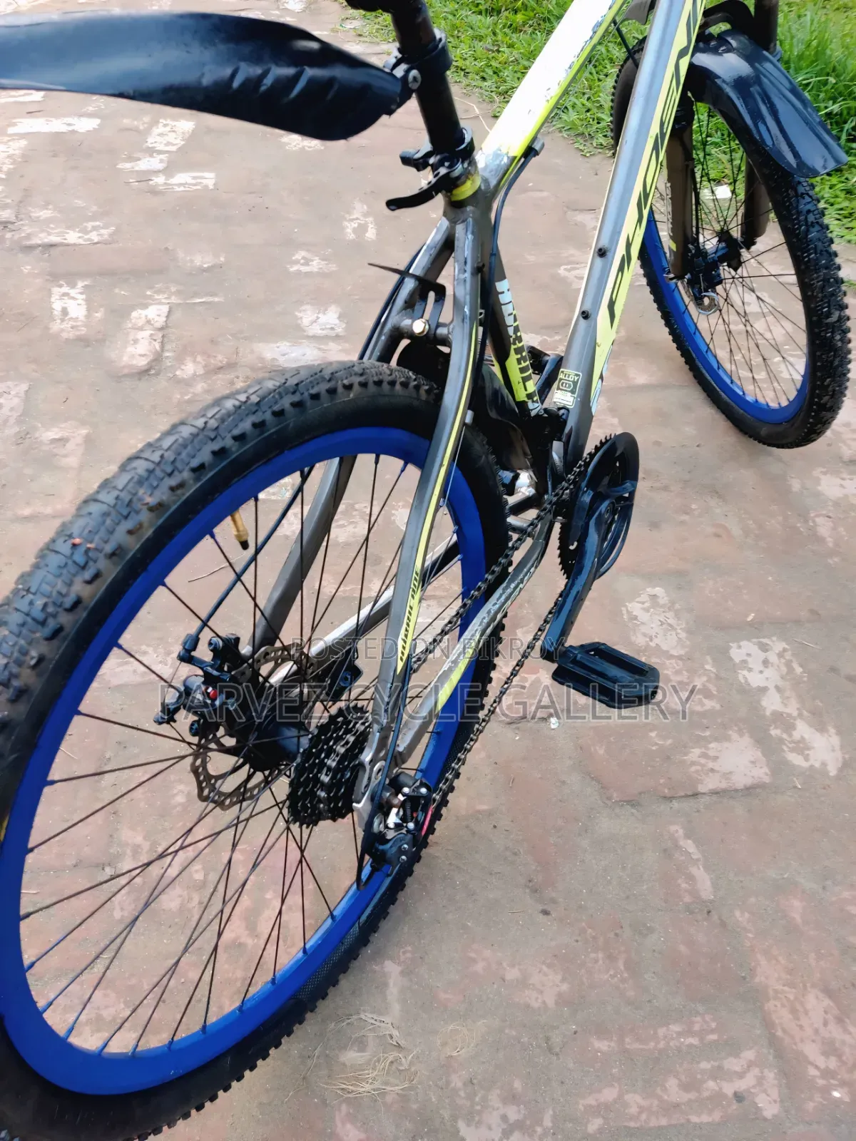 Phoenix 26-inch Gear Cycle – Aluminium Body, Rear Gear Working