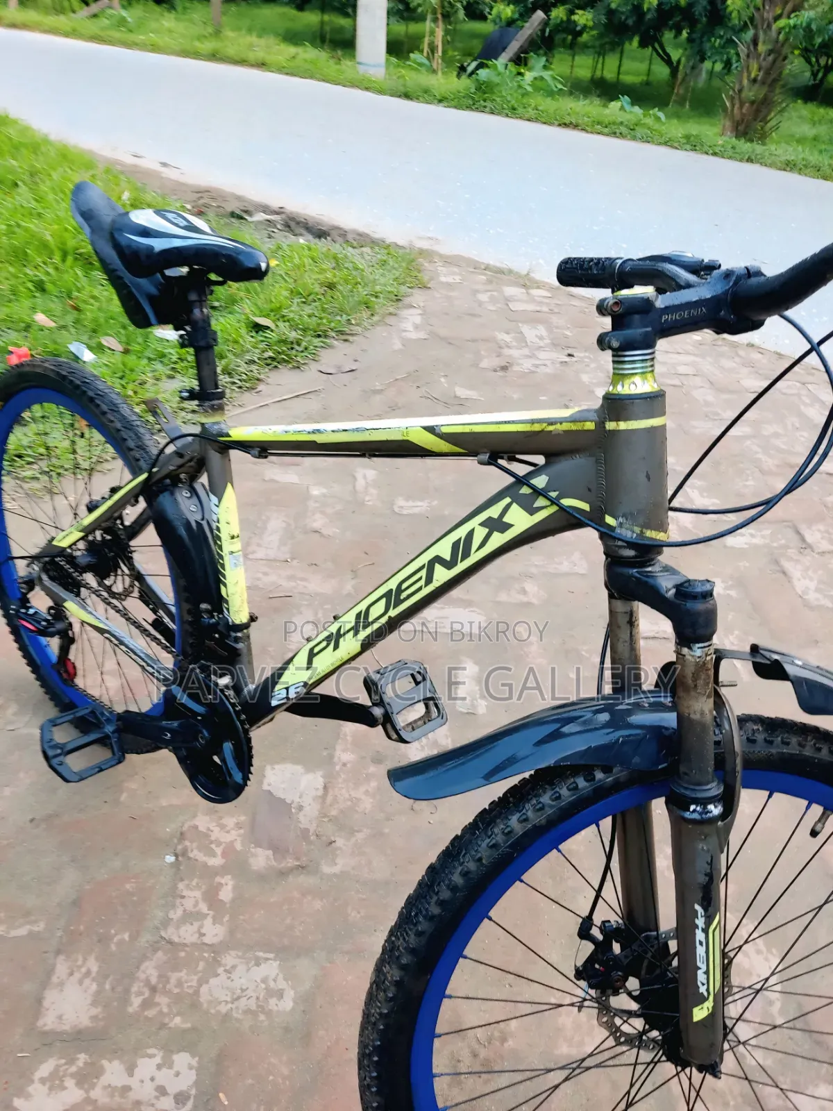 Phoenix 26-inch Gear Cycle – Aluminium Body, Rear Gear Working
