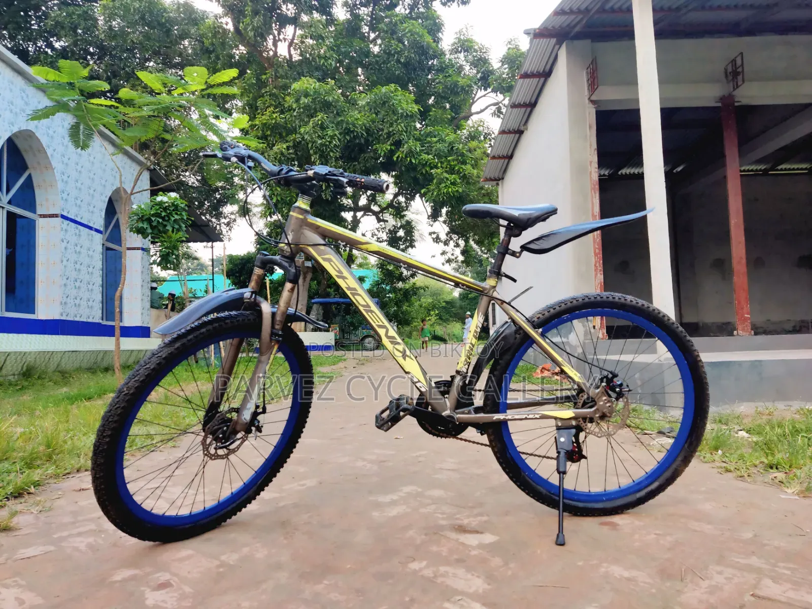 Phoenix 26-inch Gear Cycle – Aluminium Body, Rear Gear Working