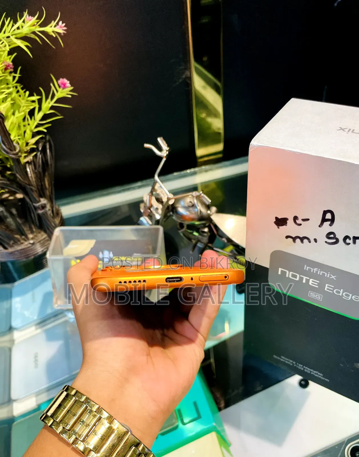 Infinix Note Edge 128 GB Orange