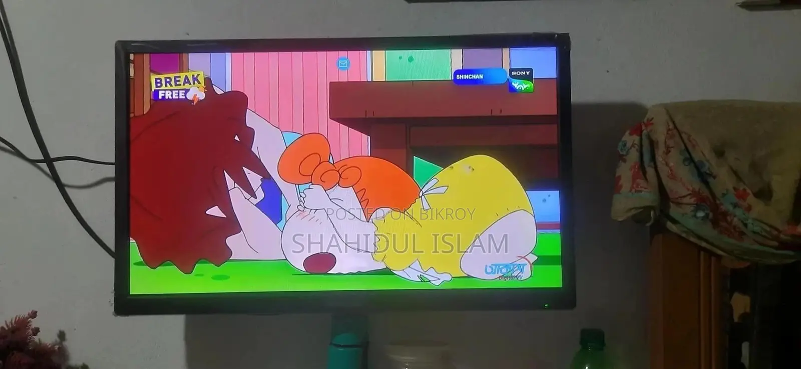100% ওকে এবং রানিং, 24" বেসিক টিভি বিক্রি করা হবে।