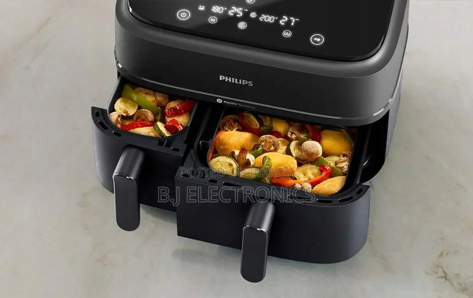 Philips 7.1 Liter Dual Basket Air Fryer (NA150/09)