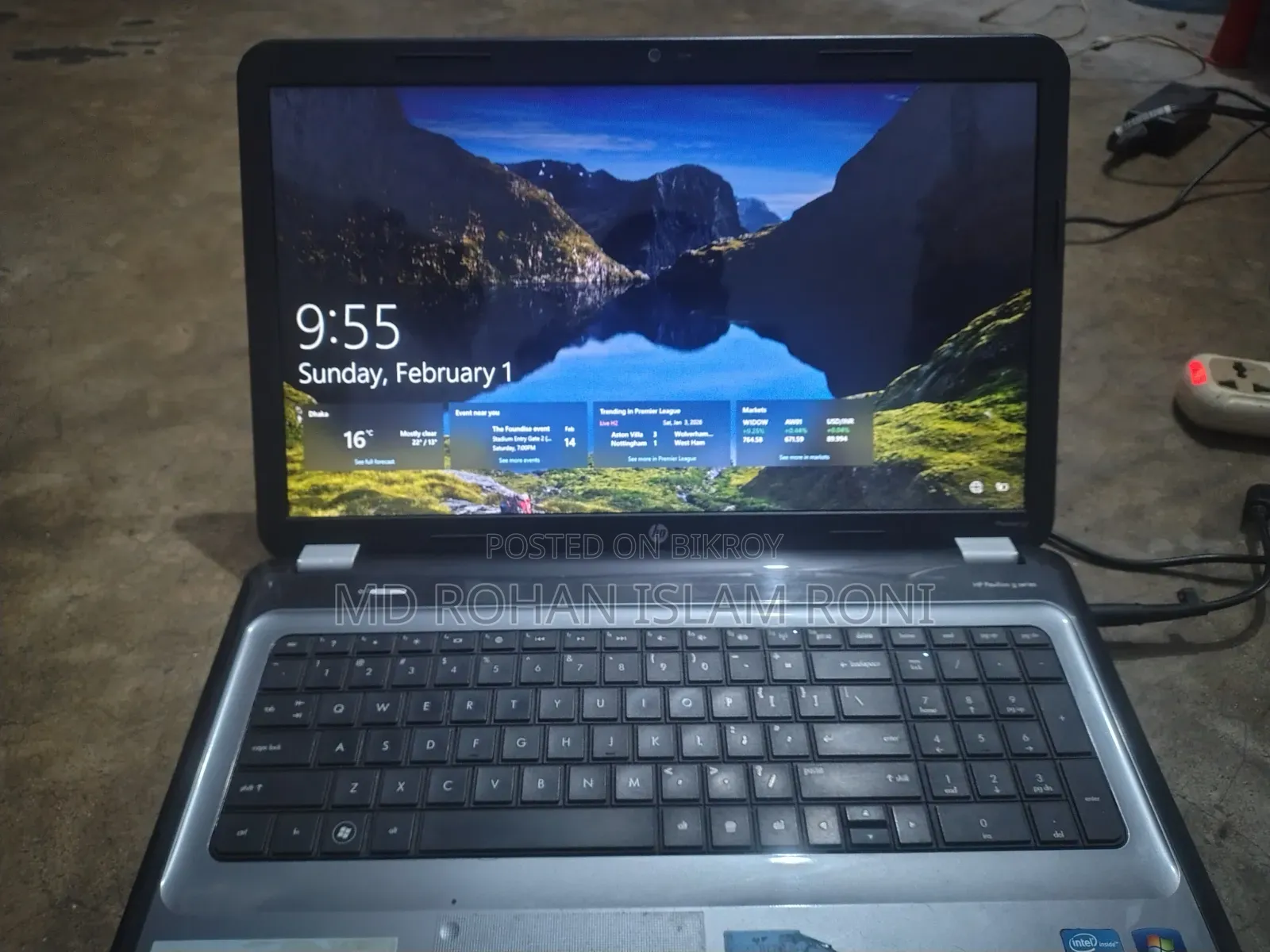 Laptop HP Pavilion G4 8GB Intel Core I3 HDD+SSD 256GB