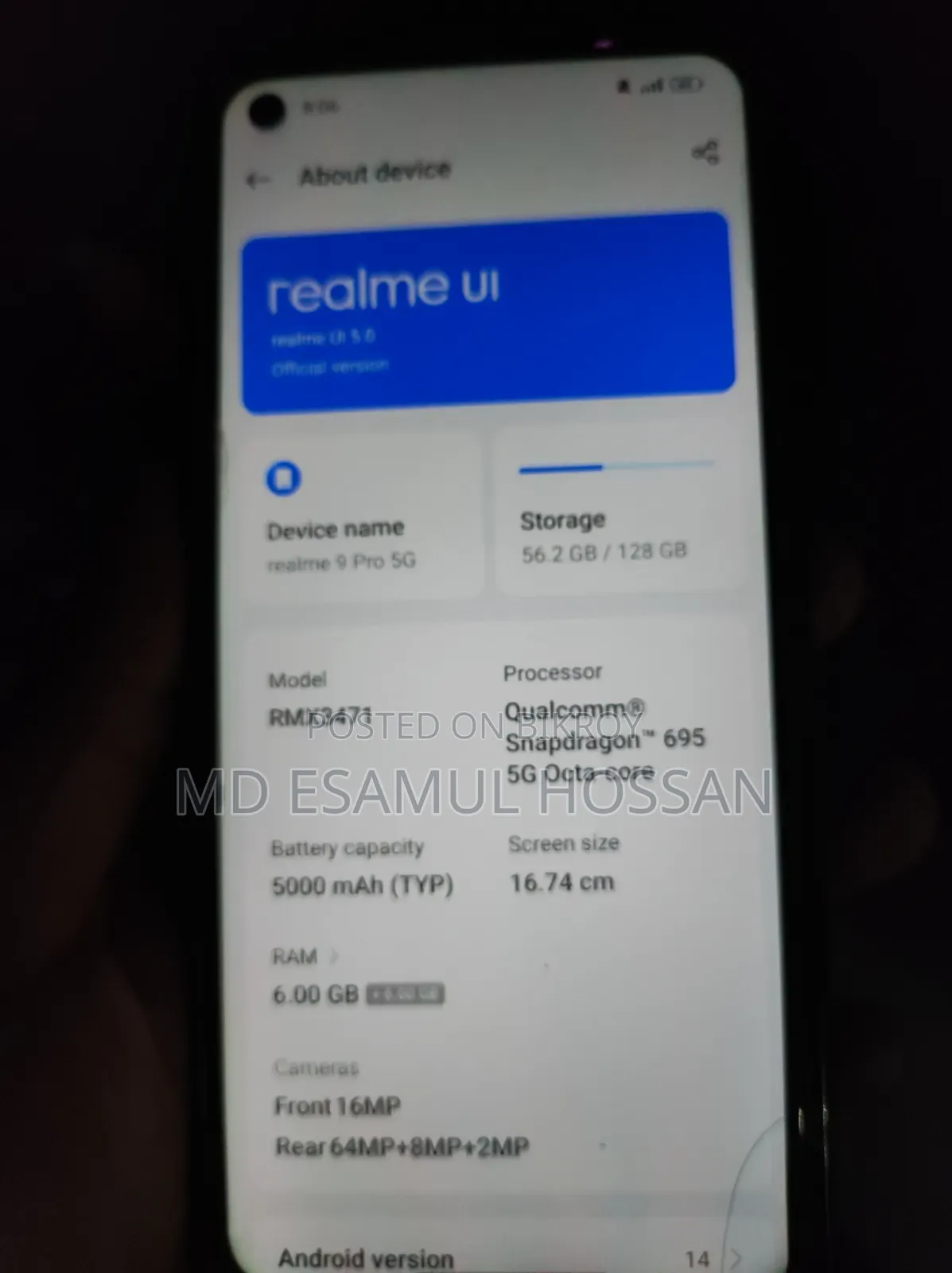 Realme 9 Pro 128 GB Black
