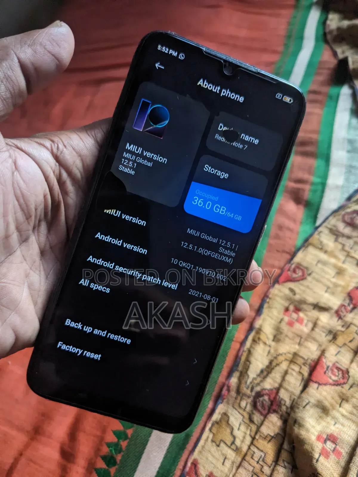 Xiaomi Redmi Note 7 64 GB Black