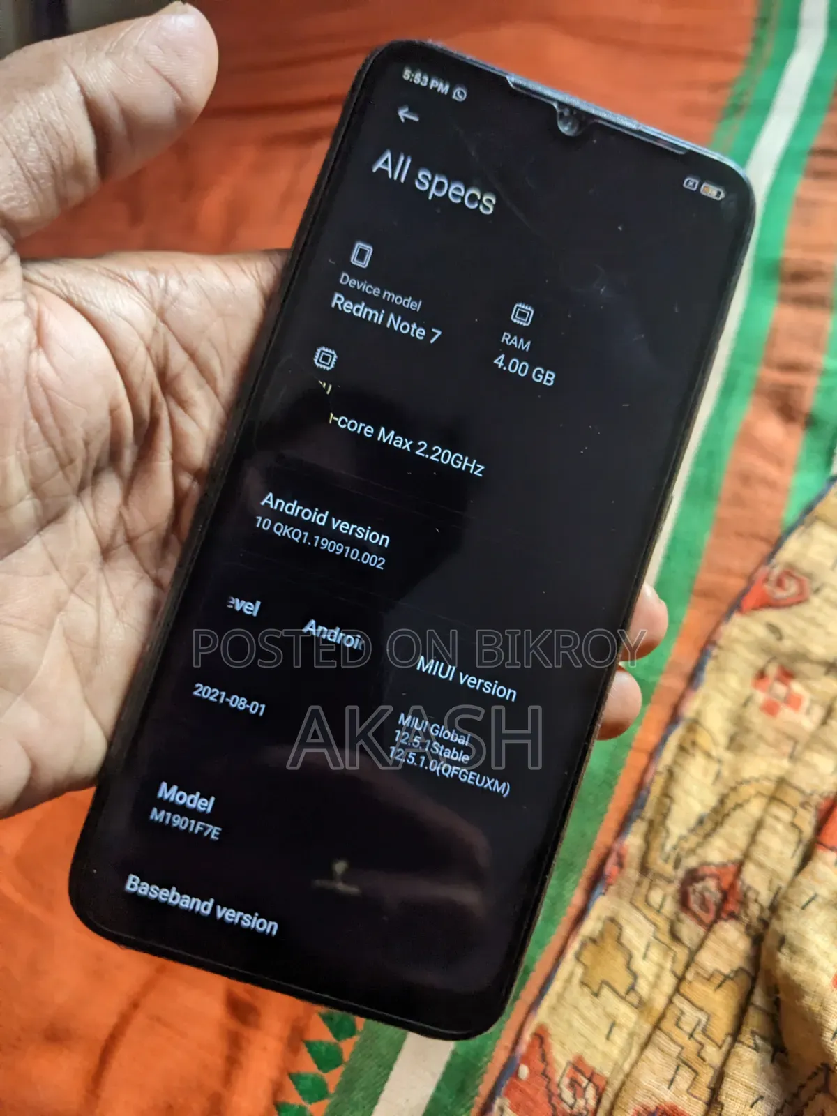 Xiaomi Redmi Note 7 64 GB Black