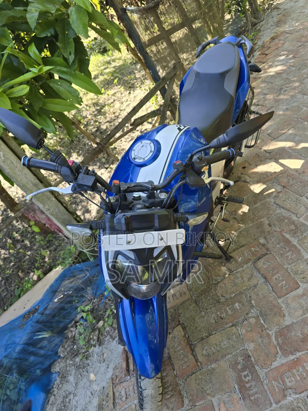 TVS Apache RTR 160 4V 2021 Blue
