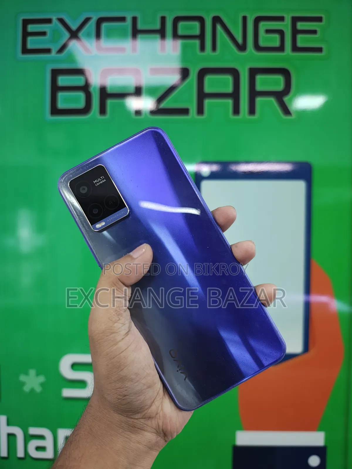 Vivo Y21 64 GB Blue
