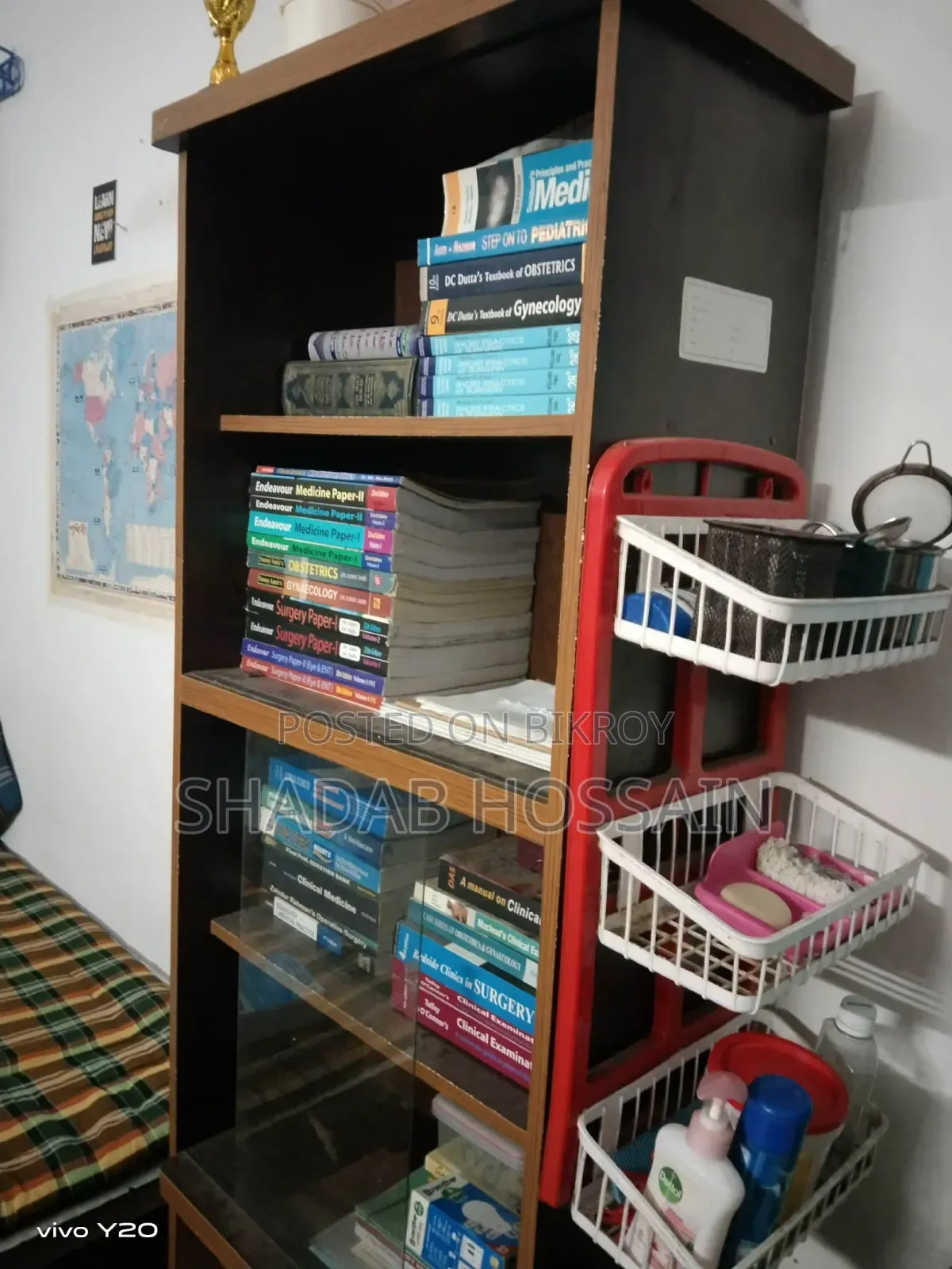 Bookshelf With Cabinet