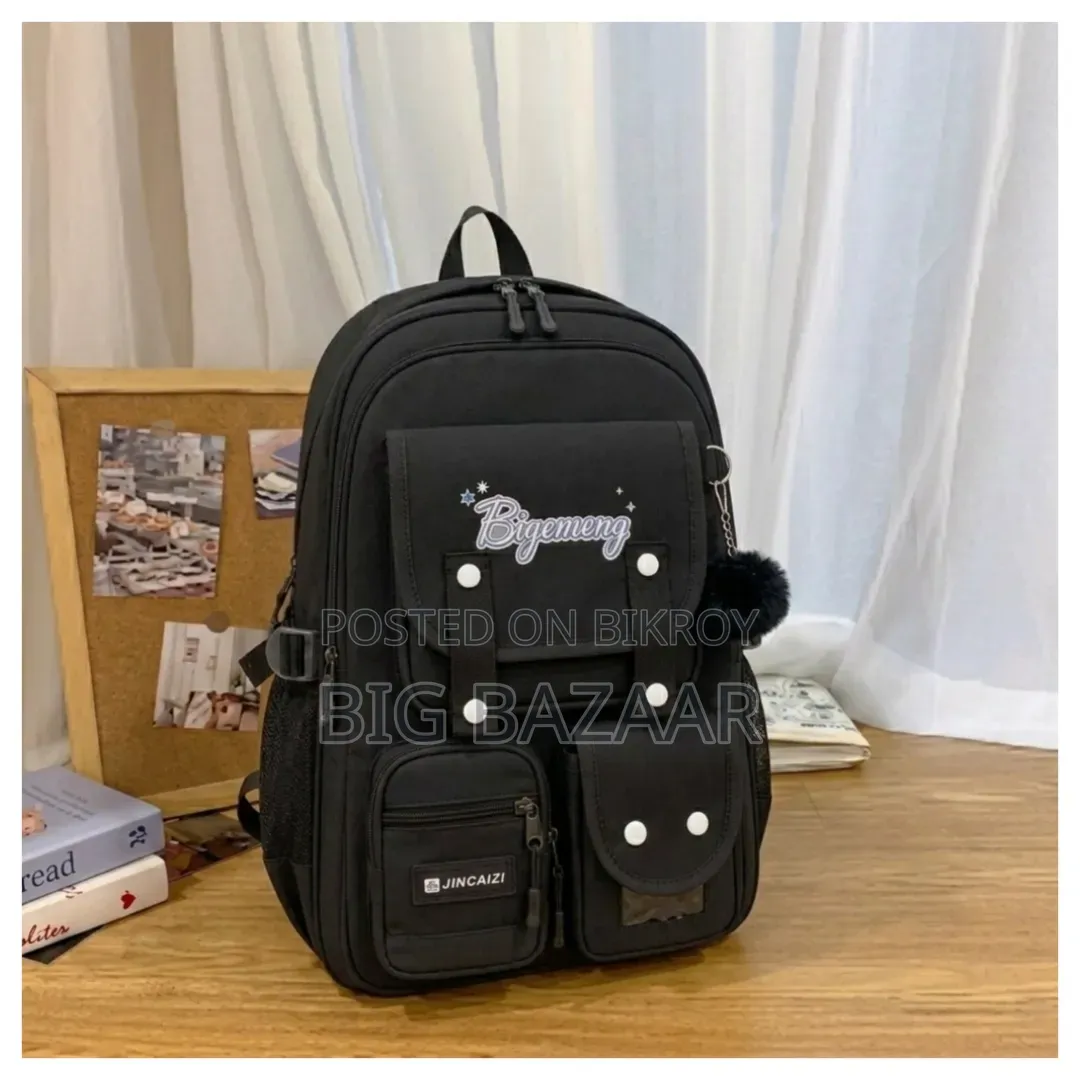 Trendy Stylish "Bigemeng" School Backpack